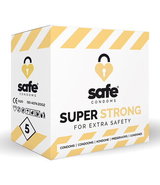 Safe SAFE - Condooms Super Strong for Extra Safety (5 stuks)