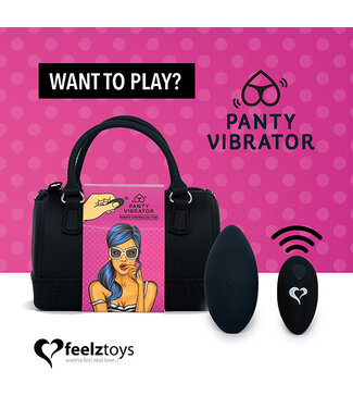 FeelzToys FeelzToys - Panty Vibe Remote Controlled Vibrator Zwart