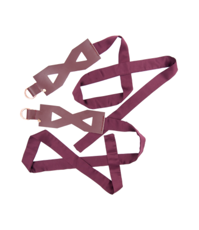 Soft Cuffs - Two Pieces - Purple