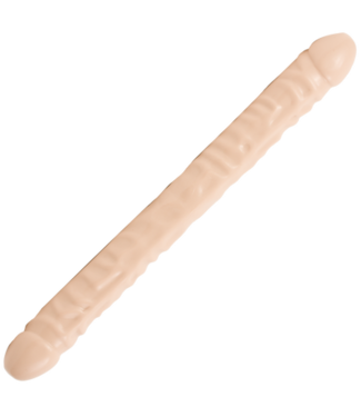 Doc Johnson Veined Double Header - Dildo with Double Ends - 18 / 45 cm