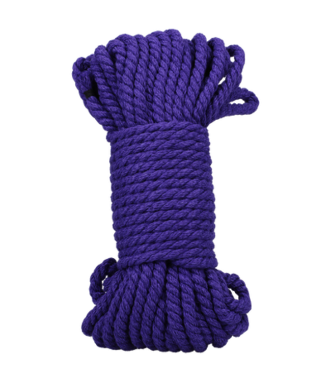Bind and Tie - 6 mm Hemp Bondage Rope - 50 ft - Violet
