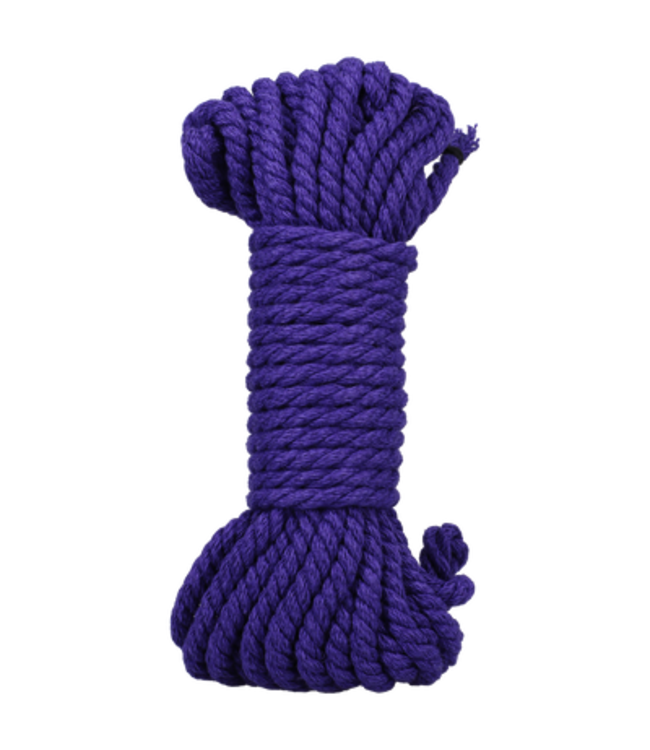 Bind and Tie - 6 mm Hemp Bondage Rope - 30 ft - Violet