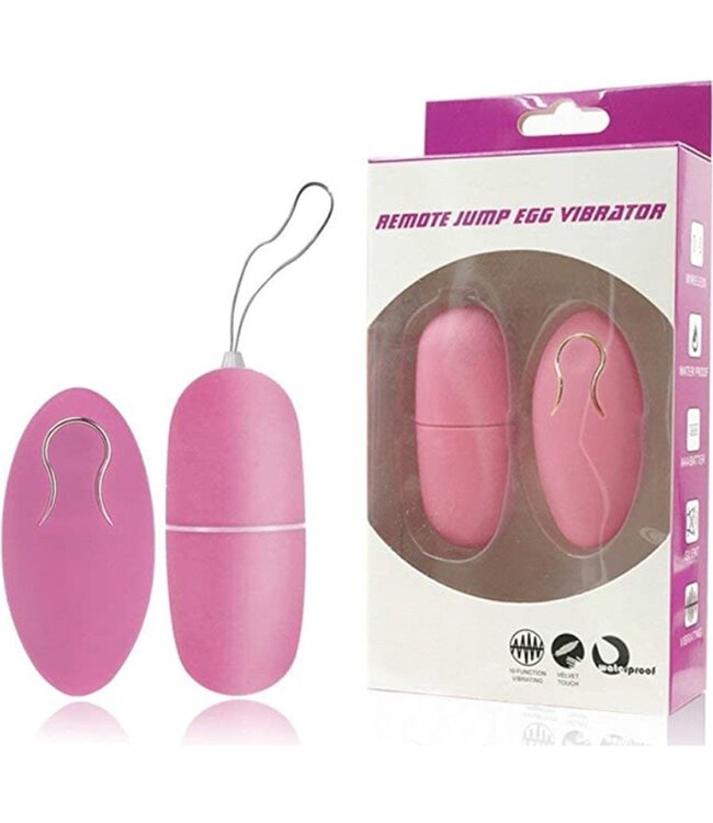 Remote Jump Egg Vibrator