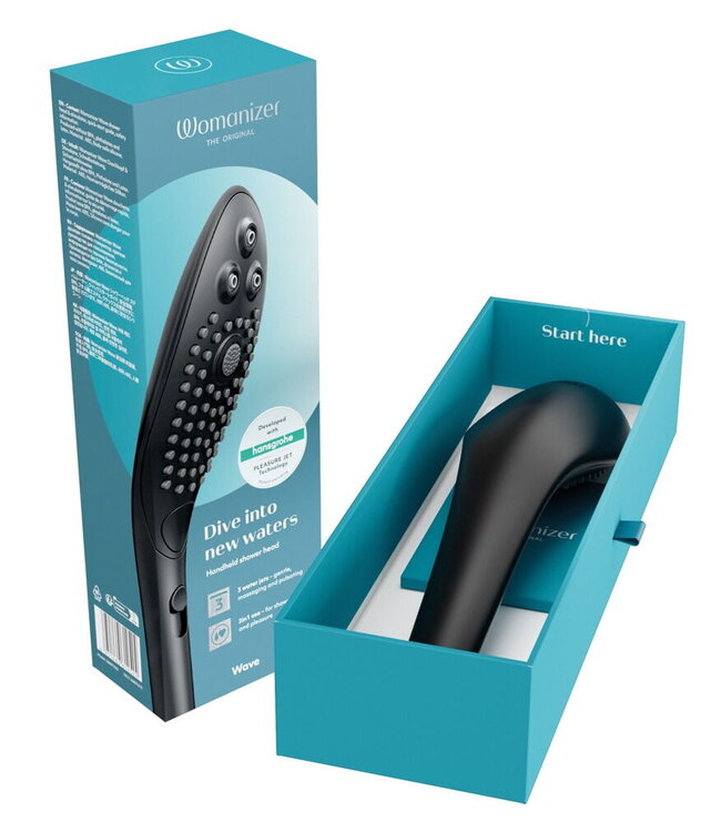 Womanizer Wave Chrome intimate shower head