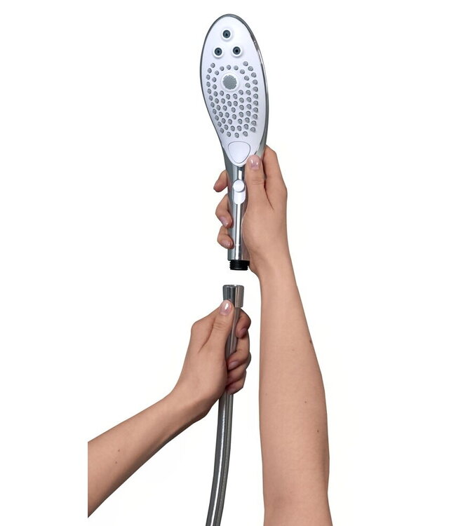 Womanizer Wave Chrome intimate shower head