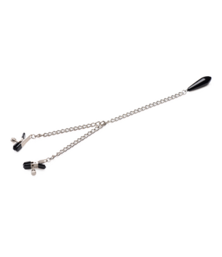 XR Brands Titty Taunter - Nipple Clamps with Weighted Bead