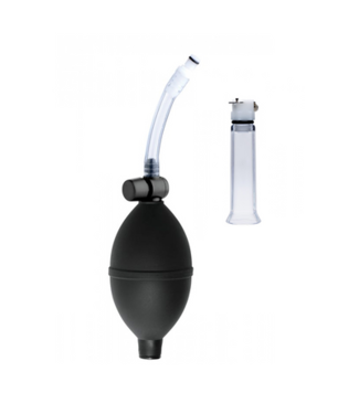 XR Brands Size Matters - Clitoral Pump System with Detachable Acrylic Cylinder