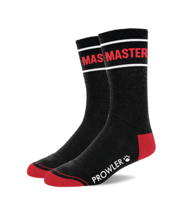 Master Socks - Black/Red