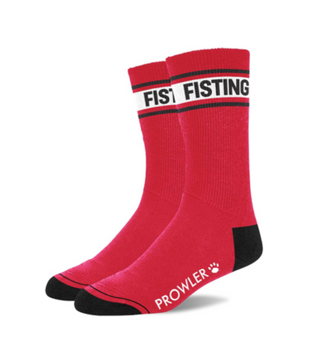 Fisting Socks - Red/Black