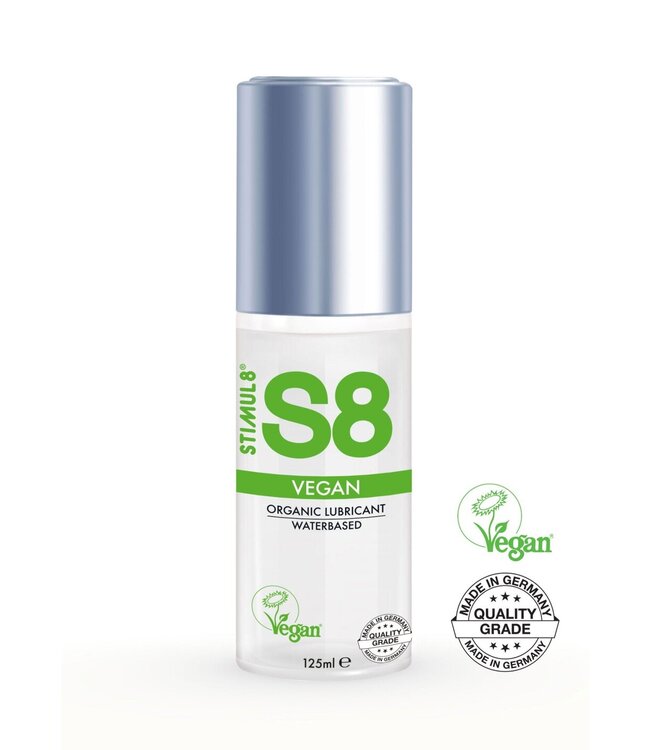 S8 Waterbased Vegan Lube 125ml