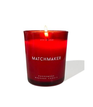 Matchmaker Pheromone Massage Candle Red