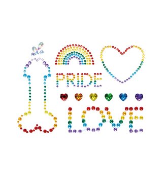 Naked Addiction Leg Avenue Pride Bodyjewels Sticker