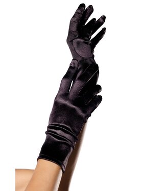 Leg Avenue Wrist Length Satin Gloves