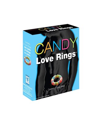 S&F Candy Love Rings 3pcs