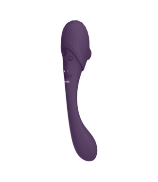 VIVE by Shots Mirai - Double Ended Pulse Wave  Air Wave Bendable Vibrator