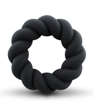 Rocks-Off Twist - Non-Vibrating Cockring - Black