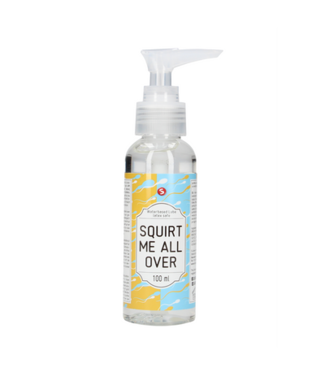S-Line by Shots Squirt Me All Over - Waterbased Lubricant - 3 fl oz / 100 ml