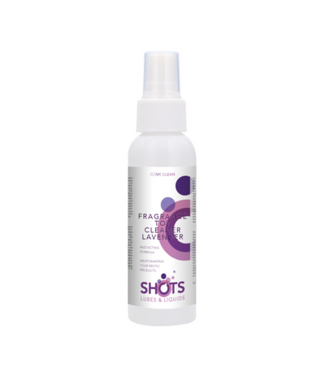 Shots Lubes  Liquids by Shots Fragrance Toy Cleaner - Lavender - 3 fl oz / 100 ml