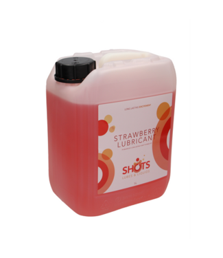 Shots Lubes  Liquids by Shots Lubricant - Strawberry - 1.3 gal / 5 l