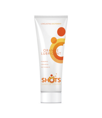 Shots Lubes  Liquids by Shots Lubricant - Orange - 3 fl oz / 100 ml