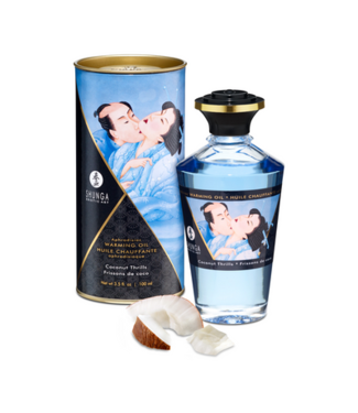 Shunga Aphrodisia Oil - Coconut Thrills - 3.5 fl oz / 100 ml