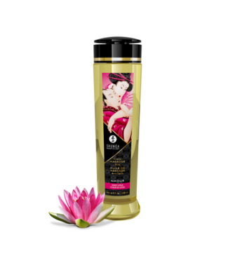 Shunga Erotic Massage Oil - Sweet Lotus - 8 fl oz / 240 ml