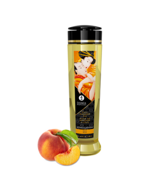 Shunga Erotic Massage Oil - Peach - 8 fl oz / 240 ml