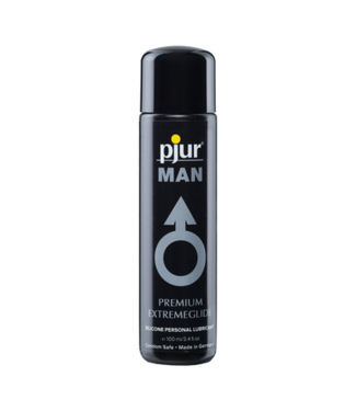 Pjur MAN Extreme Glide - Siliconebased Lubricant and Massage Gel for Men - 3 fl oz / 100 ml