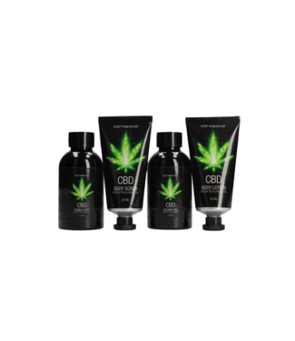 Pharmquests by Shots CBD Luxury Travel Set Green Tea Hemp Oil