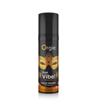 Orgie Dual Vibe! Kissable Liquid Vibrator - Sex On The Beach - 0.5 fl oz / 15 ml