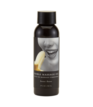 Earthly body Banana Edible Massage Oil - 2 fl oz / 60 ml
