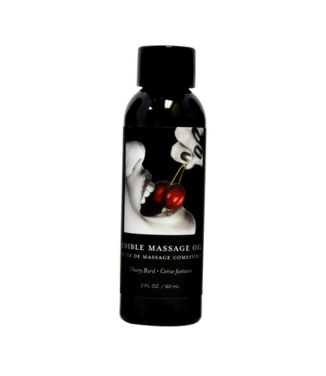 Cherry Edible Massage Oil - 2 fl oz / 60 ml