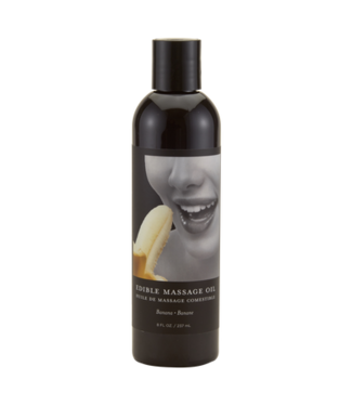 Earthly body Banana Edible Massage Oil - 8 fl oz / 237 ml