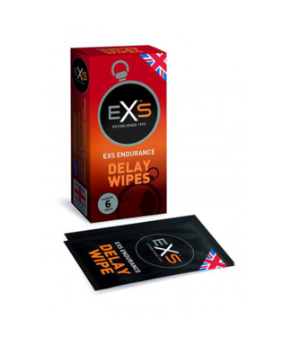 EXS EXS Delay Wipes - 6 Pieces