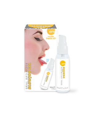 HOT Oral Optimizer - Deepthroat Gel - Vanilla - 2 fl oz / 50 ml