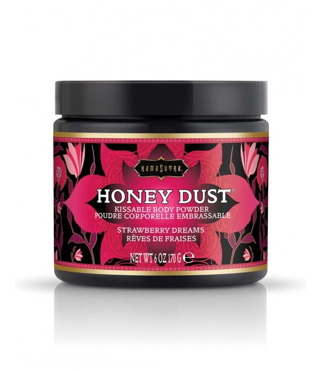 Kama Sutra - Honey Dust Body Talc - Strawberry Dreams (Aardbei)