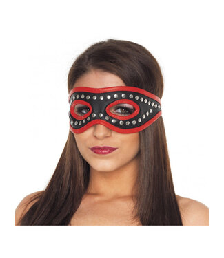 Rimba Rimba - Open oogmasker, versierd met nieten