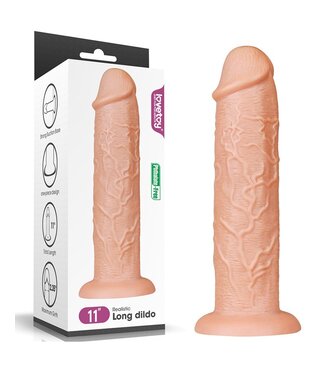 Rimba LoveToy - Realistic Long Dildo 28 cm - Nude