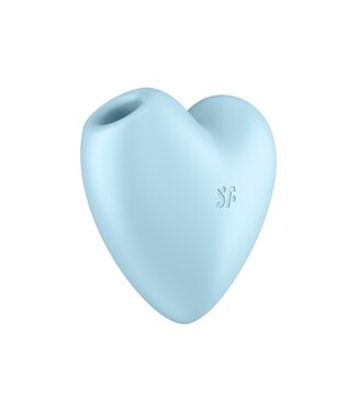 Rimba Satisfyer - Cutie Heart - Luchtdruk Vibrator - Blauw