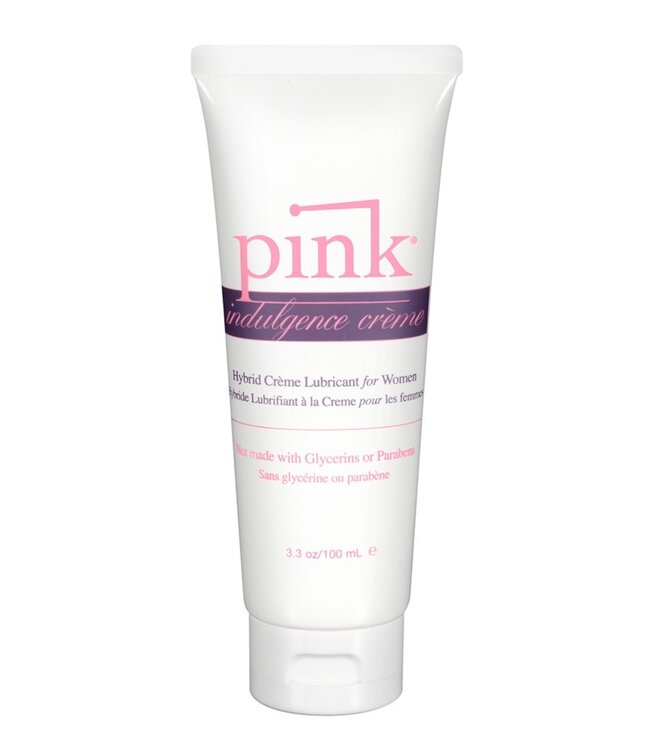 Pink - Indulgence Crème - Hybrid Cream Glijmiddel voor Vrouwen - 100 ml