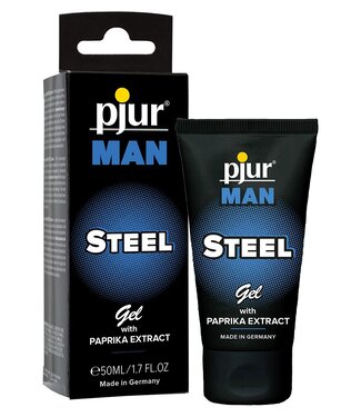 Rimba pjur - Man Steel Gel - Massagegel - 50 ml