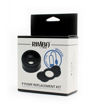 Rimba Rimba P-Pump - P-Pump Vervangingsset met 2 Ringen - Zwart