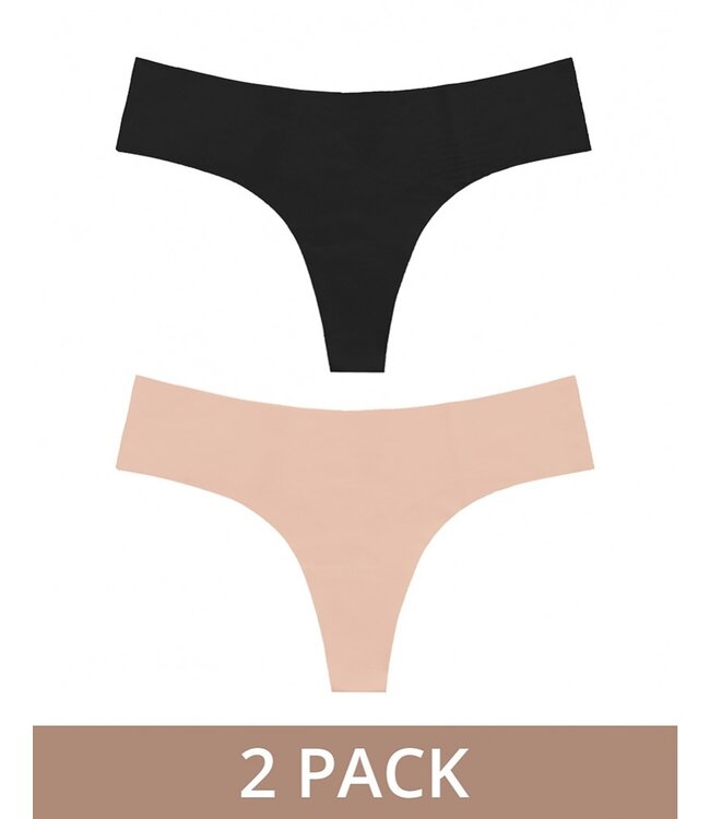 Bye Bra - Invisible Thong 2 Pack