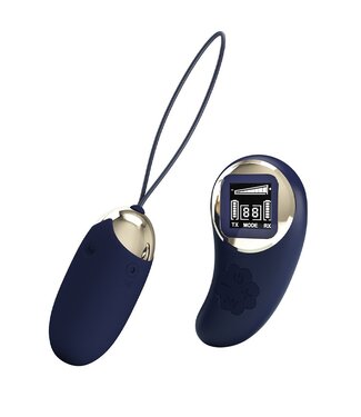 Rimba Pretty Love - Mina - Ei-vibrator met afstandsbediening - Donkerblauw