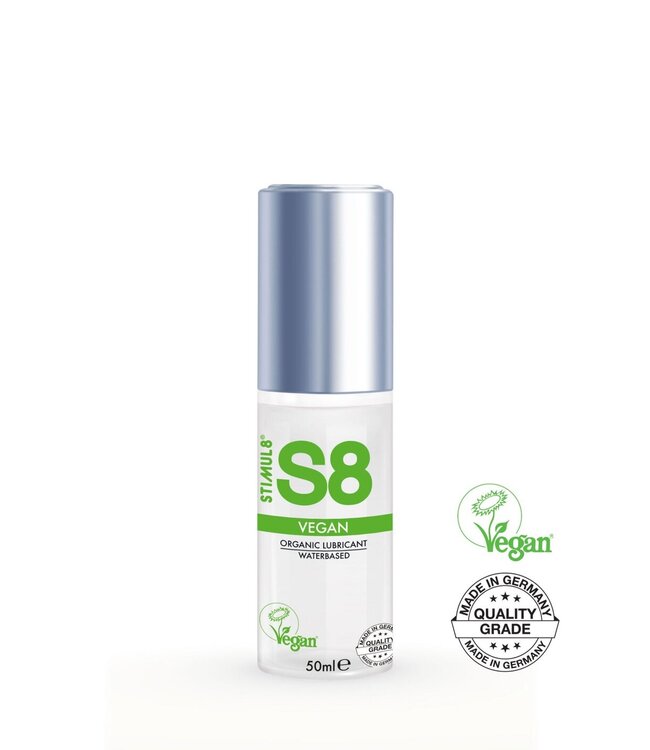 S8 Waterbased Vegan Lube 50ml