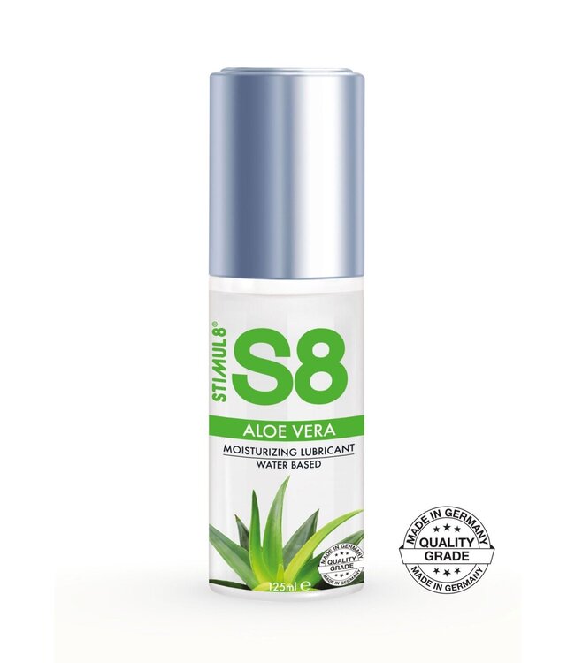 S8 Waterbased Aloe Vera Lube 125ml