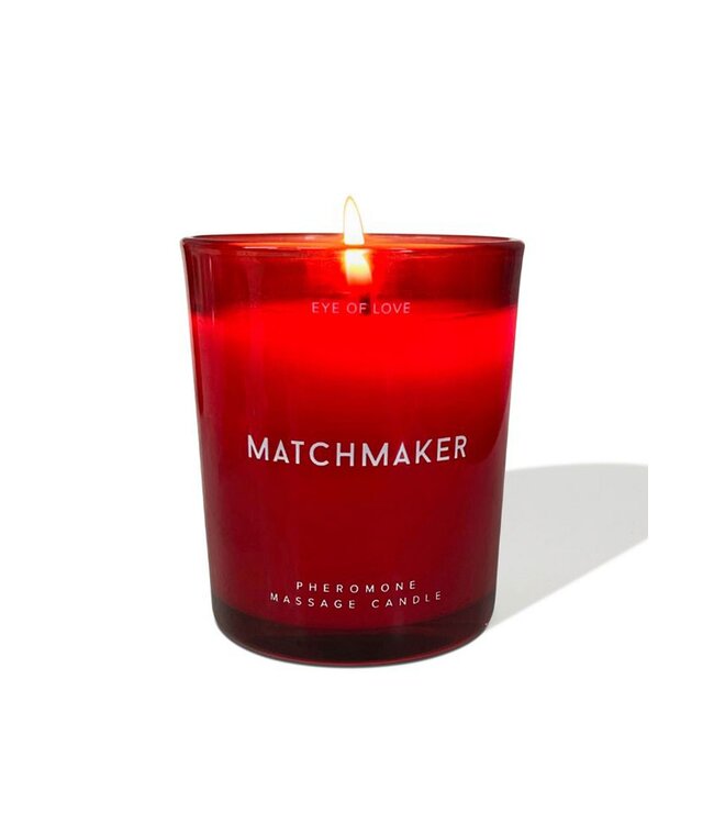 Matchmaker Pheromone Massage Candle Red