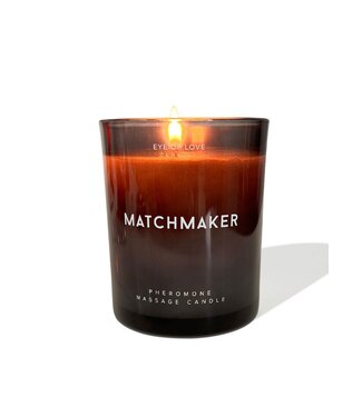 Matchmaker Pheromone Massage Candle Black