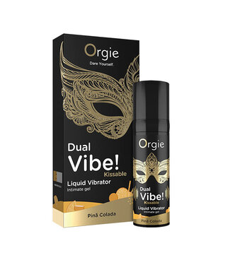 Orgie Orgie - Dual Vibe Pina Colada Kissable Liquid Vibrator