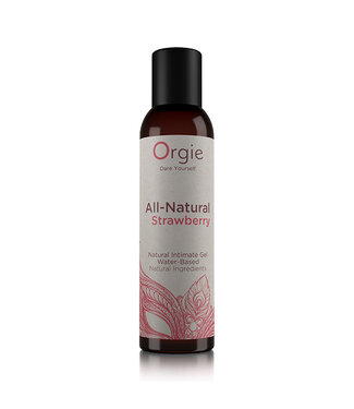 Orgie Orgie - All-Natural Strawberry Kissable Water-Based Intimate Gel 150 ml